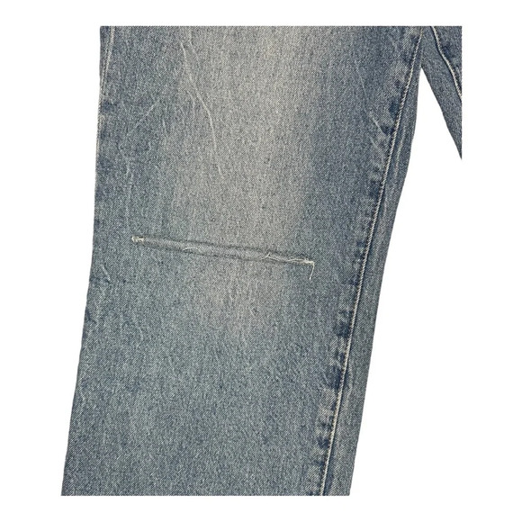 NWT Blank NYC Baxter Super High Waist Ripped Raw Hem Straight Leg Jeans Sz: 30 - Picture 6 of 15